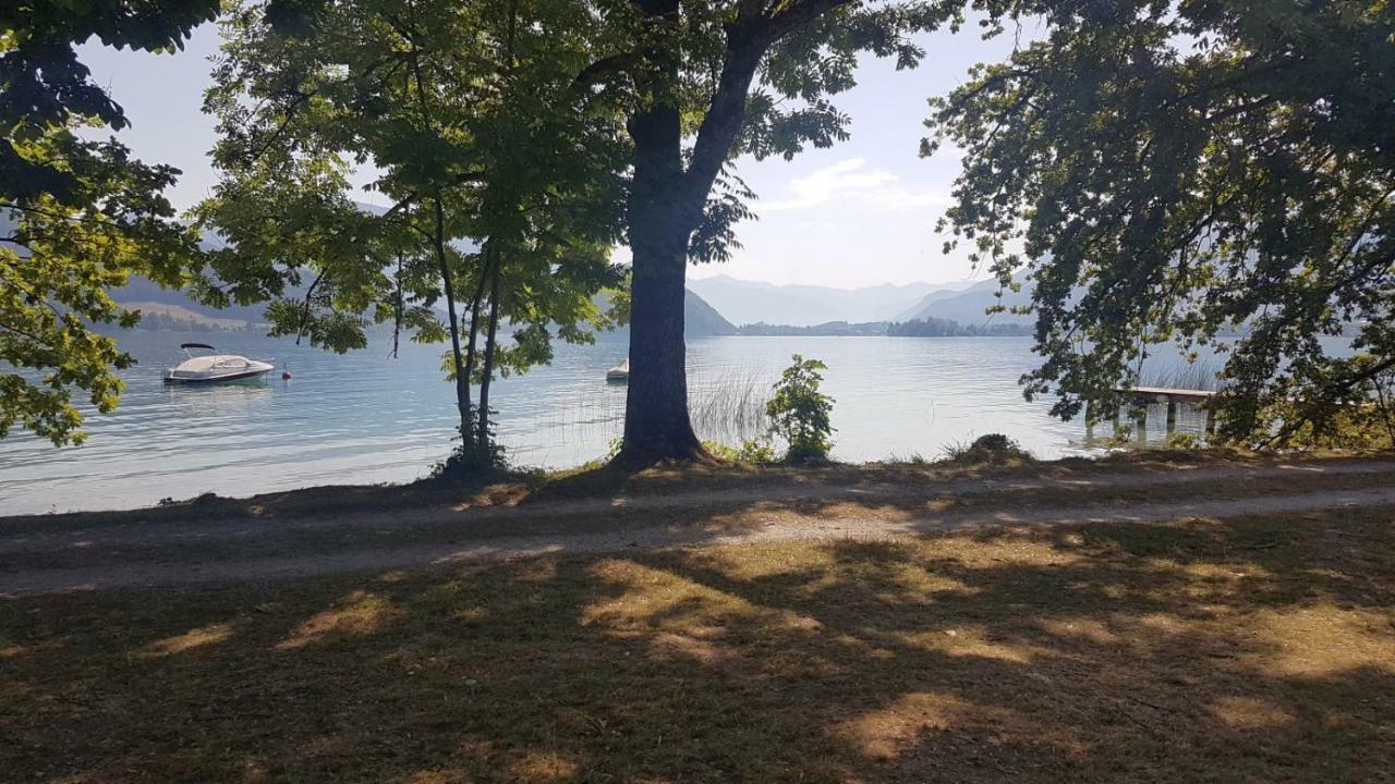 Ferienhaus Grillbauer Abersee Kültér fotó